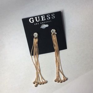 Guess dangling earrings new